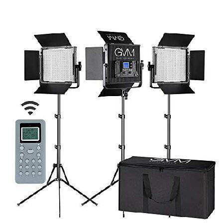 【平行輸入品】LED Video Light GVM 672S CRI97+ TLCI97+ 220...