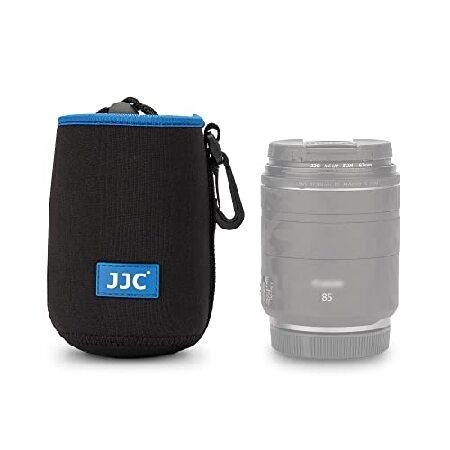 JJC 巾着ネオプレンカメラレンズポーチケース 保護レンズバッグ 最大3.5 x 5.9 (D X ...