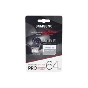 【平行輸入品】Samsung 高耐久設計 PRO Endurance microSD 64GB MB-MJ64GA/APC SD変換アダプター付属 サムスン 海外パッケージ品