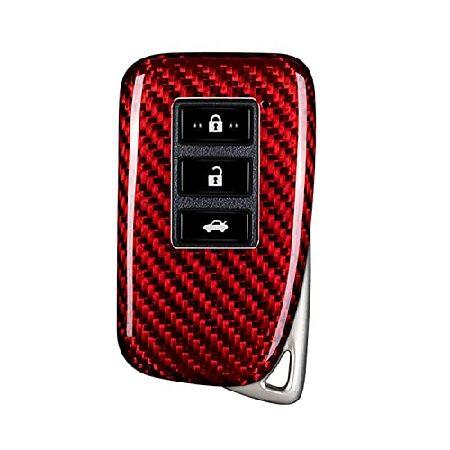 【平行輸入品】M.JVisun 純正カーボンファイバーキーフォブカバー Lexus ES GS GX...
