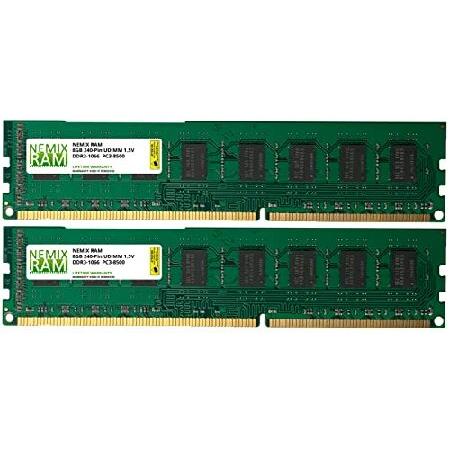 16GB (2x8GB) DDR3-1066MHZ PC3-8500 Non-ECC UDIMM 2...