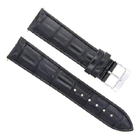 24 mm Leather Watch Band Strap for Breitling Chron...