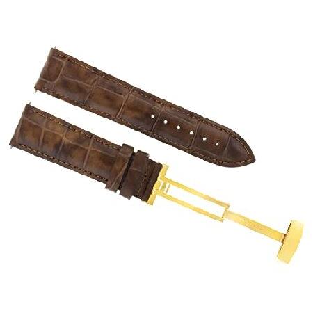 【平行輸入品】腕時計パーツ 互換品 20mm Leather Strap Band Compatib...