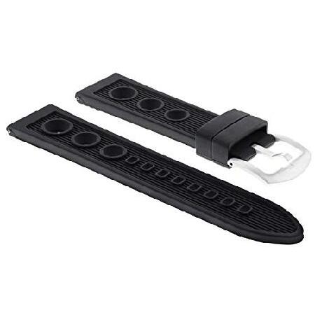 【平行輸入品】腕時計パーツ 互換品 20mm Rubber Diver時計ストラップバンドストラップ...