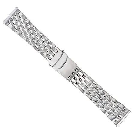 【平行輸入品】腕時計パーツ 互換品 22mmパイロット腕時計のバンドブレスレットBreitling ...