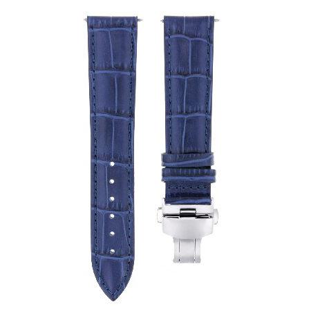 【平行輸入品】腕時計パーツ 互換品 17,18,19,20,20,21,22,23,24MMレザーバ...