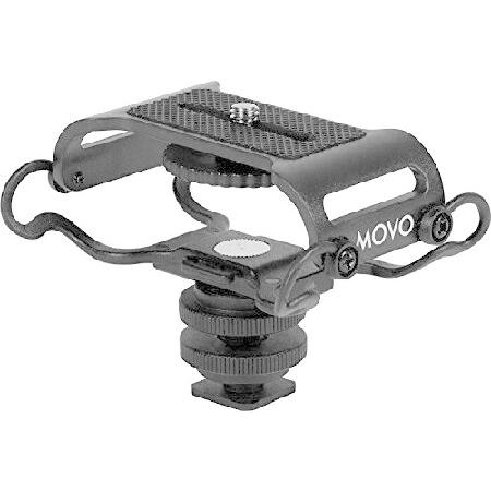【平行輸入品】Movo SMM5-Bユニバーサルマイクとポータブルレコーダーショックマウント - Z...