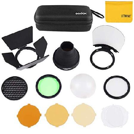 【平行輸入品】Godox AK-R1 アクセサリーキット Godox V1 ラウンドヘッドカメラフラ...