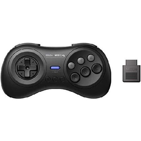 【平行輸入品】8BitDo M30 2.4G Wireless GamePad for MD ブラッ...