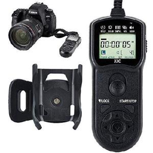 【平行輸入品】JJC Timer Remote Control Shutter Release for Canon EOS R3 R5C R5