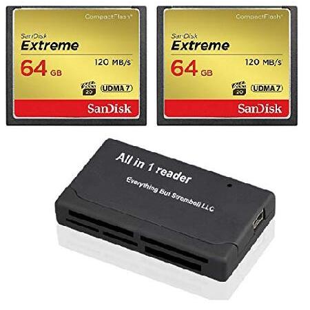 SanDisk Extreme 64GB CompactFlash CF Memory Card (...