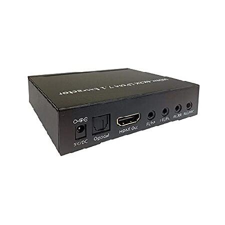 【平行輸入品】4K HDMI - 光学オーディオコンバーター + HDMI PCM 5.1 7.1 ...