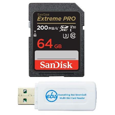 【平行輸入品】SanDisk 64GB SDXC Extreme Pro Memory Card W...