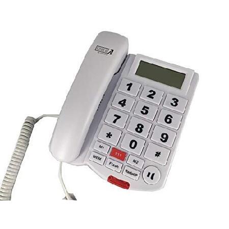 Future Call FC-1507-LCD ビッグボタン 発信者ID電話 2ウェイスピーカーフォ...