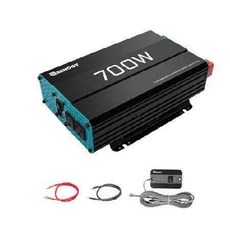 【平行輸入品】Renogy 太陽光 風力発電インバーター RNG-INVT-700-12V-P2