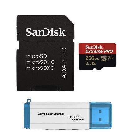 SanDisk 256GB Micro SDXC Extreme Pro Memory Card W...