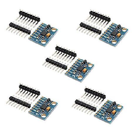 【平行輸入品】Ximimark 5個 GY-521 MPU-6050 モジュール 3軸加速度計 6 ...