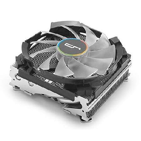 【平行輸入品】C7 RGB [RGB LED搭載 トップフロー型CPUクーラー TDP 100W対応...