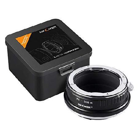 【平行輸入品】K＆F Concept レンズマウントアダプター Pentax PKレンズからCano...