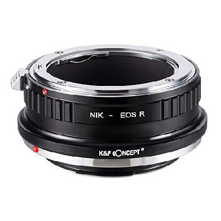 【平行輸入品】K＆F Concept レンズマウントアダプター NIK DSLRレンズからCanon...