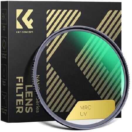 【平行輸入品】K＆F Concept 39mm レンズ保護フィルター 高透過率 極薄 撥水防汚 キズ...