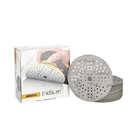 【平行輸入品】Mirka 24-5MH-240 イリジウム 5インチ グリップ 89H 240G (...