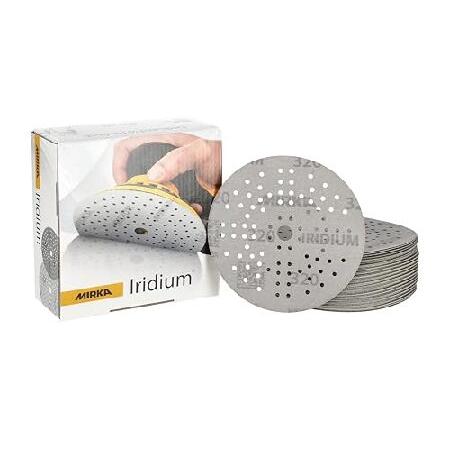 【平行輸入品】Mirka 24-5MH-320 イリジウム 5インチ グリップ 89H 320G (...