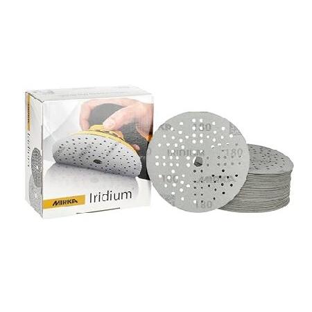 【平行輸入品】Mirka 24-5MH-180 イリジウム 5インチ グリップ 89H 180G (...