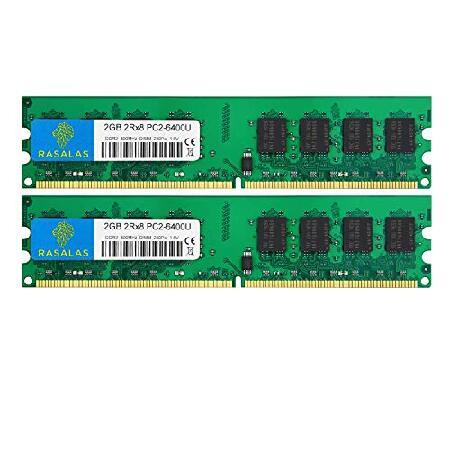 【平行輸入品】Rasalas (ラサラス) DDR2 800 PC2-6400 DDR2 4GBキッ...