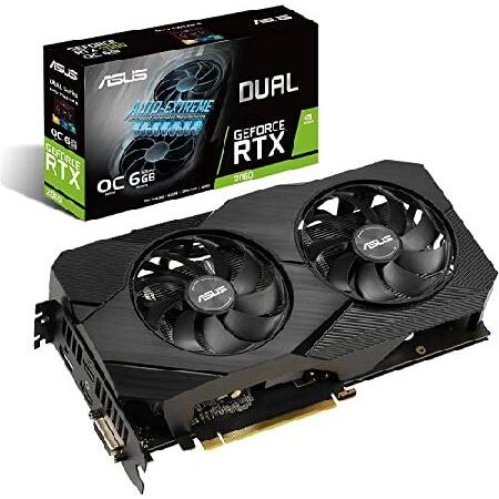 【平行輸入品】Asus グラフィックスカード DUAL-RTX2060-O6G-EVO グラフィック...