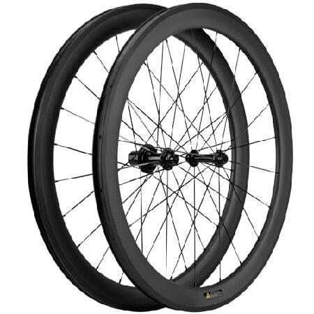 【平行輸入品】Superteam バイクホイールクリンチャー 700C カーボンホイールセット 38...