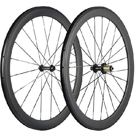 【平行輸入品】Superteam 38/50/60/88mm カーボンホイールセット 700c クリ...