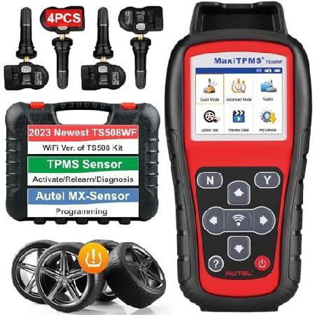 【平行輸入品】Autel MaxiTPMS TS508WF Complete with 4 pcs ...