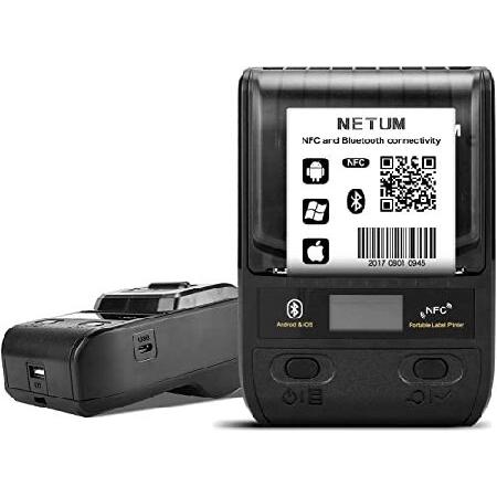 NETUM Label Maker - Bluetooth Thermal Label Printe...