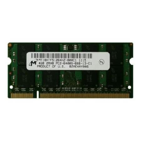 【平行輸入品】MT16HTF51264HZ-800C1 Micron 4GB PC2-6400 DD...