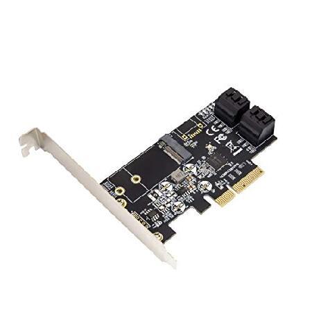 【平行輸入品】IO CREST SI-PEX40138 内蔵4ポート 非RAID SATA III ...