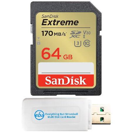 【平行輸入品】SanDisk 64GB SDXC SD Extreme Memory Card Bu...