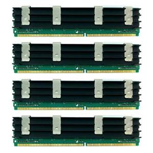 【平行輸入品】MemoryMasters 16GB (4X 4GB) 240ピン 667MHz PC2-5300F DDR2 CL5 ECC フルバッファーFB-DIMM メモリーモジュール