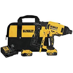【平行輸入品】DEWALT 20V MAX* XR クラウンホッチキス コードレスフェンシングキット 9GA (DCFS950P2)
