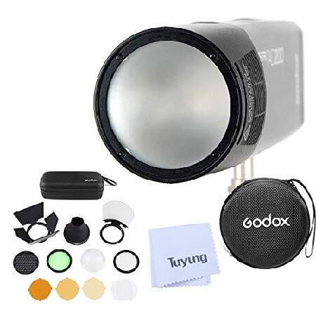 【平行輸入品】Godox H200R Round Flash Head and Godox AK-R...
