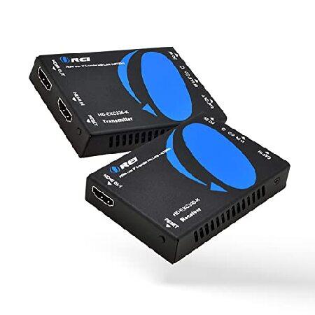 【平行輸入品】HDMI Extender Over CAT5/CAT6 by OREI with I...
