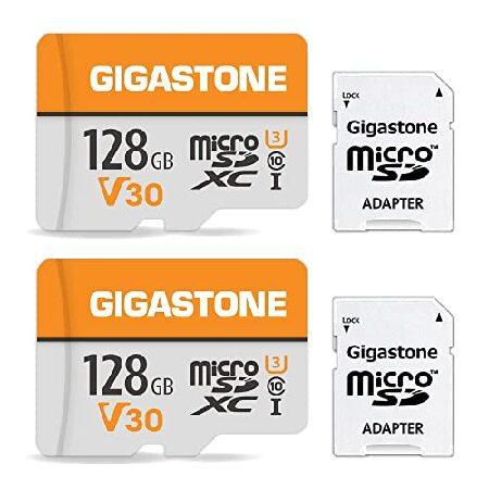 【平行輸入品】Gigastone マイクロSDカード 128GB 2個セット Micro SD ca...
