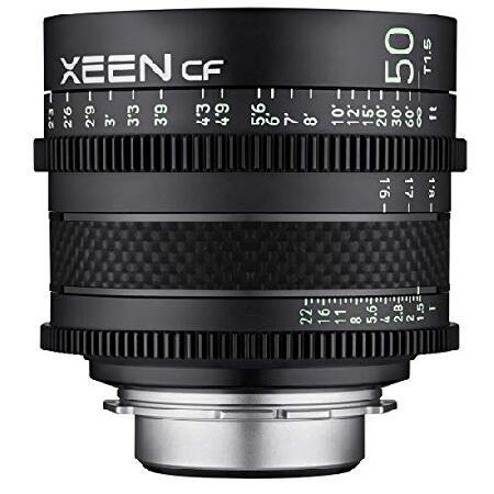 【平行輸入品】ROKINON XEEN Cf 50mm T1.5 Pro シネマレンズ カーボンファ...