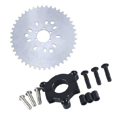 【平行輸入品】UAUS 415 チェーン スプロケット 1.5インチ 44T ブラック CNC アダ...