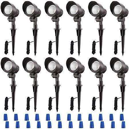 【平行輸入品】LEONLITE 12-Pack 4W LED Landscape Spotlight...