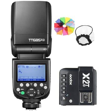 【平行輸入品】Godox TT685N i-TTL GN60 2.4GHz ワイヤレス HSS 1/...