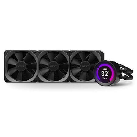 NZXT KRAKEN Z73 簡易水冷CPUクーラー 液晶モニタ搭載 RGB対応 360mm RL...