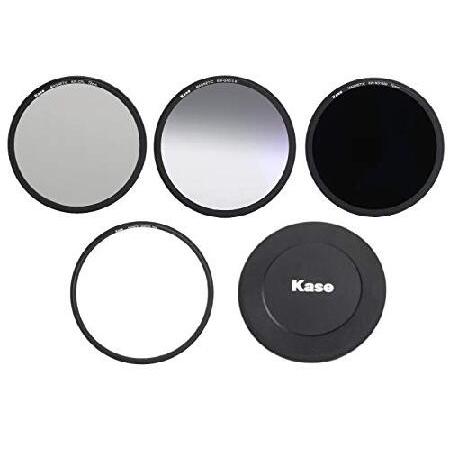 【平行輸入品】Kase Wolverine 72mm 磁気 耐衝撃 強化光学ガラスフィルターキット ...
