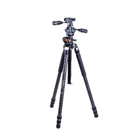 【平行輸入品】Vanguard VEO3+263CP カーボンファイバー三脚 パンヘッドとマルチアン...