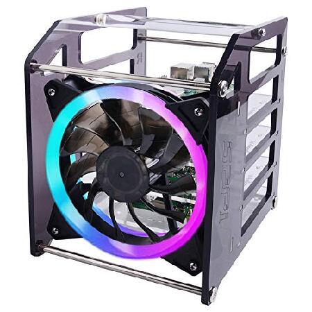 【平行輸入品】GeeekPi Cluster Case for Raspberry Pi, Pi R...